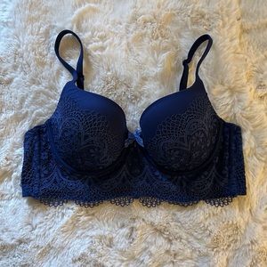 VS navy longline bra